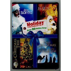 HOLIDAY 5-FILM SET + BONUS 20 HOLIDAY SONGS on DVD, 52 Minutes, Not Rated, Echo